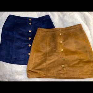 Warm winter skirts